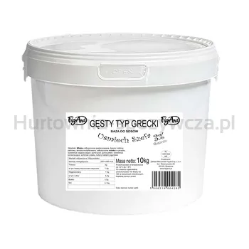 Figand Jogurt Gęsty Typ Grecki 3% 10 Kg Wiadro 