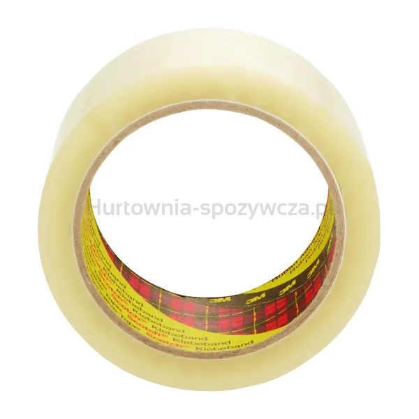 Taśma pakowa do wysyłek SCOTCH® Hot-melt (371), 48mm, 66m, transparentna