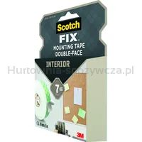 Taśma montażowa, dwustronna SCOTCH-FIX® (4496G-1950-P), 19mm, 5m, 7 kg - 2