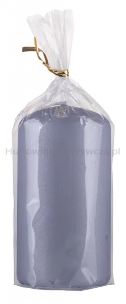 Donau HOME Świeca słupek Standard Lakier, 60x115mm, grafit metaliczny mat