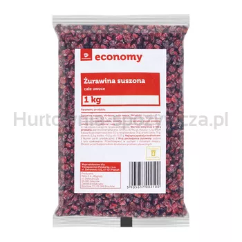 TGE Żurawina suszona, całe owoce 1 kg