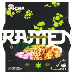 Akira Zupa Instant Ramen Bowl Miso Vegetable 242G