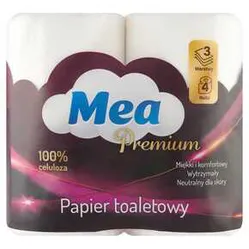 Papier Toaletowy Mea Premium Biały 3W 4 Szt. Mw Dobry Wybór