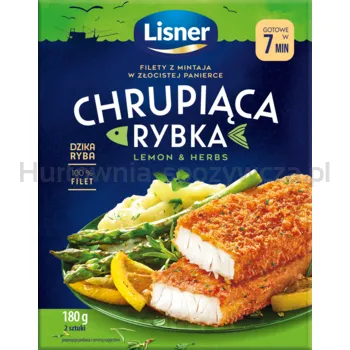 Chrupiąca Rybka Lemon &Amp; Herbs Lisner 180G