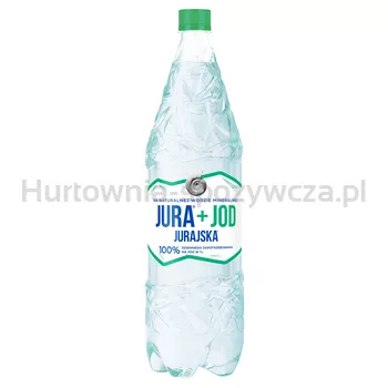Jurajska woda z jodem lekko gazowana 1,5 l kaucja