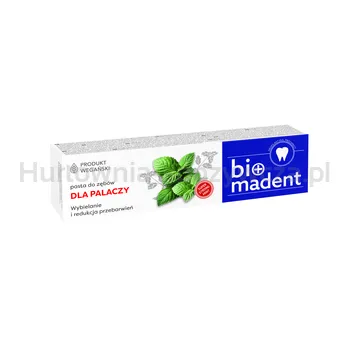 Madent Bio wybielająca pasta do zębów DLA PALACZY 100ml
