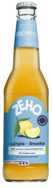 Lemoniada cytryna-limonka BIO 330 ml