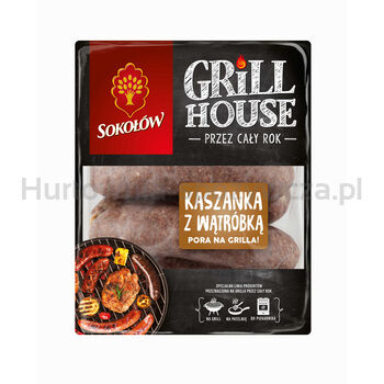 Sokołów Kaszanka z wątróbką 500g 