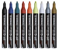 Donau Marker olejowy D-Oil, okrągły, 2,8mm, zielony  - 3