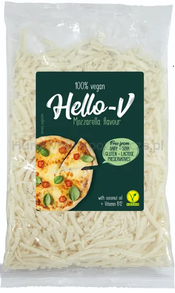 Roślinna Alternatywa Sera Mozzarella- Posypka 200 G