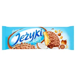 Jeżyki Kokos Ciastka W Czekoladzie Mlecznej 140 G x 20 sztuk