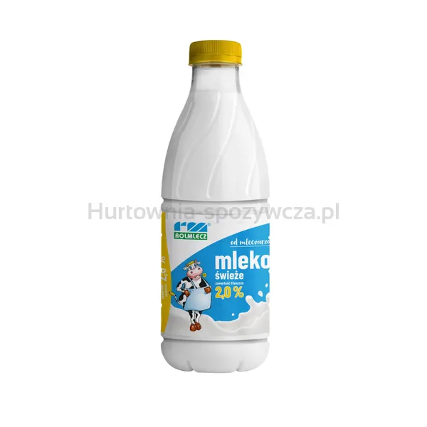 Mleko ROLMLECZ 2% butelka PET 1L