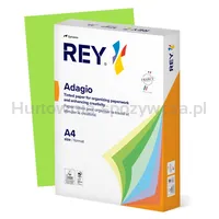 Rey Adagio Papier ksero A4, 80gsm, 16 zielony INTENSE *RYADA080X402 R100, 500 ark.  - 3