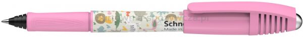 Pióro kulkowe SCHNEIDER Zippi Funny Safari, M, różowe - 4