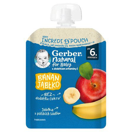 Deser Gerber Banan-Jabł 80 G Nestle Tub