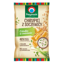 Przysnacki Chrupki Z Soczewicy Cebulka W Śmietanie 80G