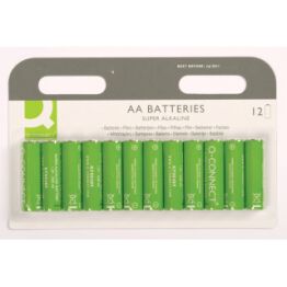 Q-Connect Baterie Super-Alkaliczne Aa, Lr06, 1,5V, 12Szt