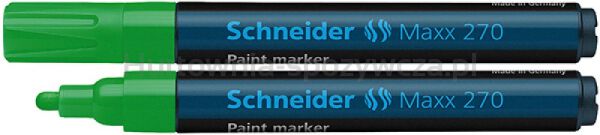 Schneider Marker olejowy Maxx 270, okrągły, 1-3mm, zielony 