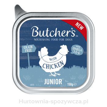 Butcher'SOriginal Junior, Karma Dla Psa, Z Kurczakiem, Pasztet, 150G