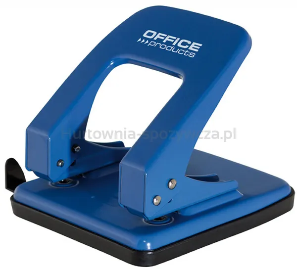 Dziurkacz Office Products, Dziurkuje Do 40 Kartek, Metal, Niebieski