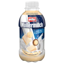 Mullermilch Napój Mleczny Biała Czekolada/ Orzechy Makadamia 400g
