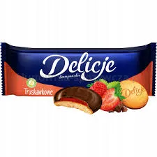 Wedel Delicje Szańskie Biszkopty Z Galaretką Truskawkową 147 G