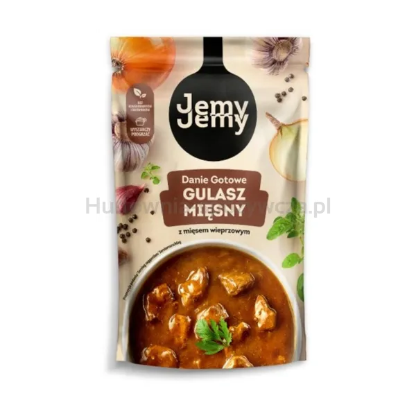 JemyJemy Danie gotowe Gulasz mięsny z mięsem wieprzowym 360g