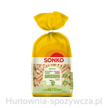 Sonko Grissini Corti Paluszki Chlebowe Z Oliwą Z Oliwek 200 G