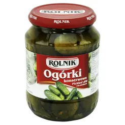 *Rolnik Ogórki Konserowe 660G<Br>(Data: 31.12.2023)