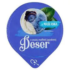 Mlekpol Deser Na Bazie Maślanki O Smaku Muffinki Jagodowej 170G