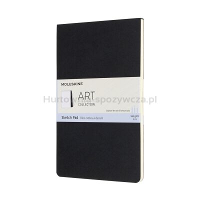 Moleskine Art Sketch Pad Album L (13x21 cm), 48 stron, czarny 