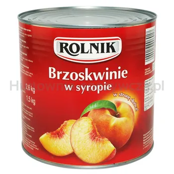 Rolnik Brzoskwinie W Syropie 2650 Ml 