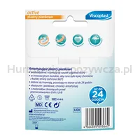 Plastry VISCOPLAST Active, piankowe, 2 rozmiary, 8 szt., kopertka - 4