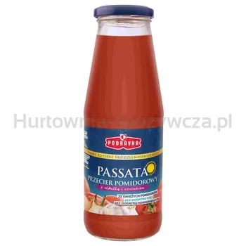 Podravka Passata Z Cebulką I Czosnkiem 680G