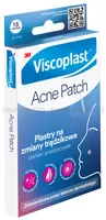 Plastry na zmiany trądzikowe VISCOPLAST-3M Acne Patch, ? 12 mm, 15 szt., pudełko - 3