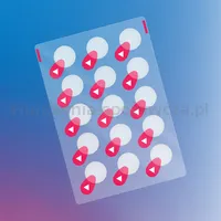 Plastry na zmiany trądzikowe VISCOPLAST-3M Acne Patch, ? 12 mm, 15 szt., pudełko - 2