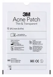 Plastry na zmiany trądzikowe VISCOPLAST-3M Acne Patch, ? 12 mm, 15 szt., pudełko