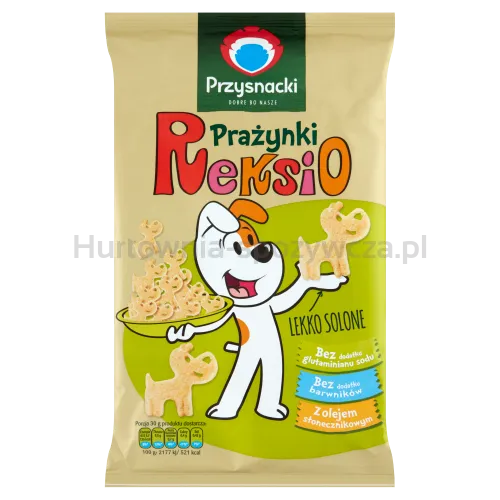 Przysnacki Prażynki Reksio Lekko Solone 95 G
