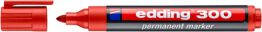Edding Marker permanentny A8 e-300 czerwony 