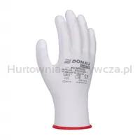 Rękawice Donau Safety Pu White, Kat. Ii, Rozm. 6, Białe - 2