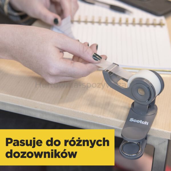 Taśma biurowa SCOTCH® Magic™ (810), matowa, 12mm, 33m - 5