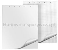 Q-Connect Blok do flipchartów gładki, 65x100cm, 50 kart., biała 