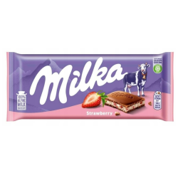 Milka Czekolada Strawberry 100G