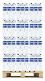 Woda Ustronianka Biała 1,5L gazowana <br>(bez EAN)<br>(Paleta 504 szt.)