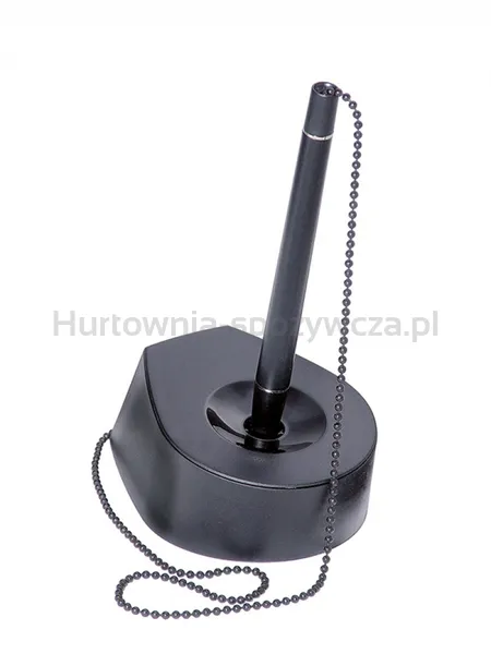Długopis Na Łańcuszku Han Salsa 1,0Mm, Czarny