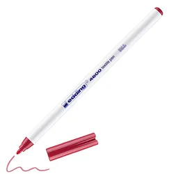Pisak Tekstylny E-4600 Edding, 1 Mm, Karminowy