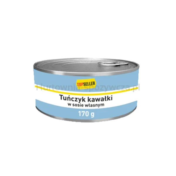 Topseller Tuńczyk kawałki w sosie własnym 170g