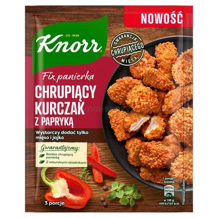 Knorr Fix Panierka Chrupiący Kurczak Z Papryką 70G