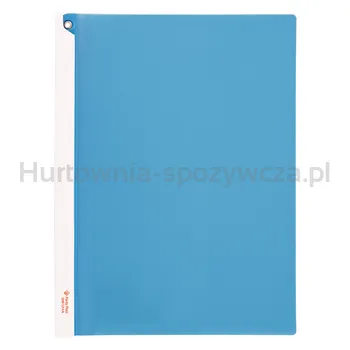 Panta Plast Skoroszyt A4 Z Listwą Niebieski X 5 Sztuk 