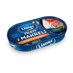 Filety Z Makreli W Sosie Z Warzywami Lisner 175G